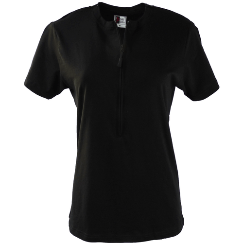 Women's T-zip short sleeve