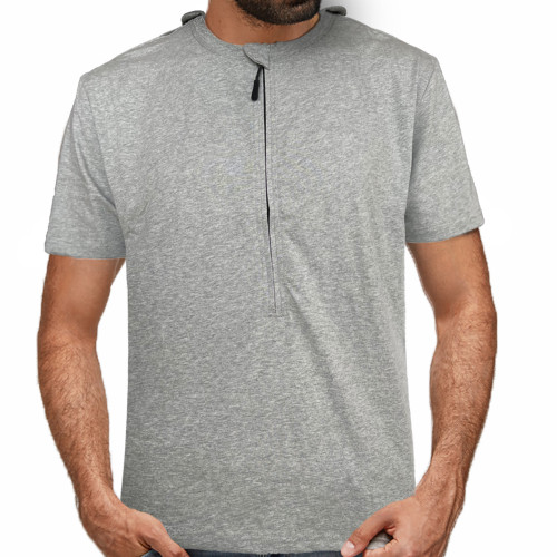 Men's easy port access short sleeve shirts