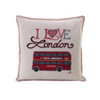 London Bus Cushion - Small (Cream)