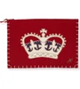 London Crown Zippy Purse (Red)