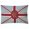 Union Jack Insignia Cushion (Duck Egg Blue)