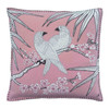 Bamboo Birds Cushion (Blush Pink)