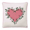 Holly Heart Cushion