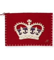 London Crown Zippy Purse (Red)