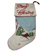 Jan Constantine Alpine Chalet Stocking (Duck Egg Blue) Jan Constantine Alpine Chalet Stocking (Duck Egg Blue)