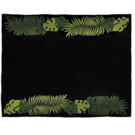 Jan Constantine Tropical Palm Throw (Black) Jan Constantine Tropical Palm Throw (Black)