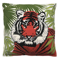Jan Constantine Tiger Cushion (Cream) Jan Constantine Tiger Cushion (Cream)