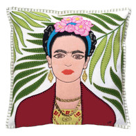 The Frida Kahlo Cushion (Cream) The Frida Kahlo Cushion (Cream)