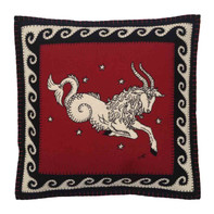 Capricorn Cushion (Black) Capricorn Cushion (Black)