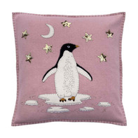 Penguin Cushion (Pink)