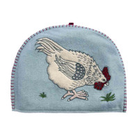 Hen Tea Cosy (Duck Egg Blue)