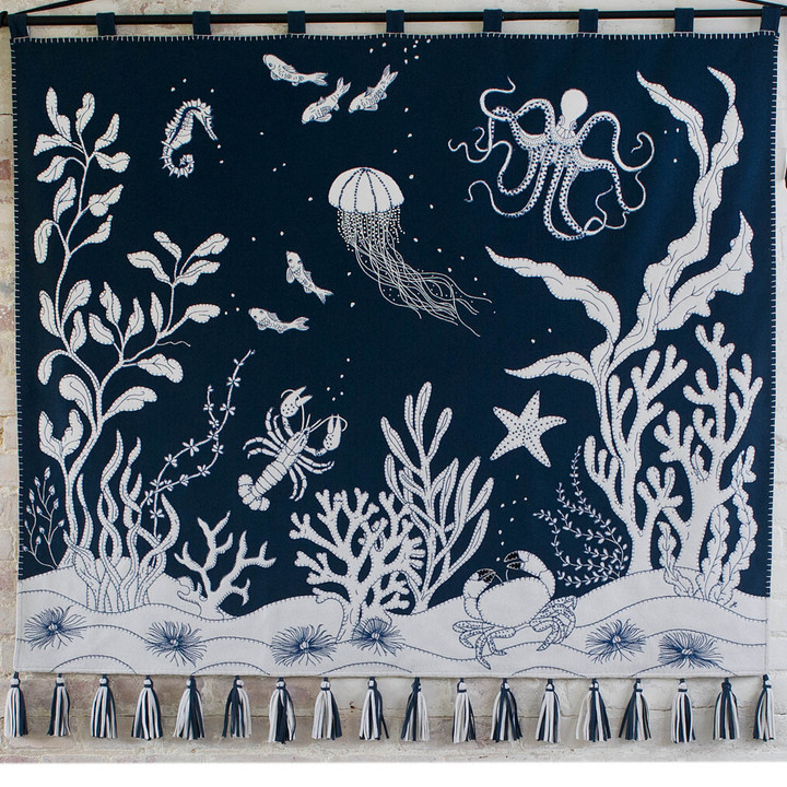 Marine Wall Hanging (Navy Blue)