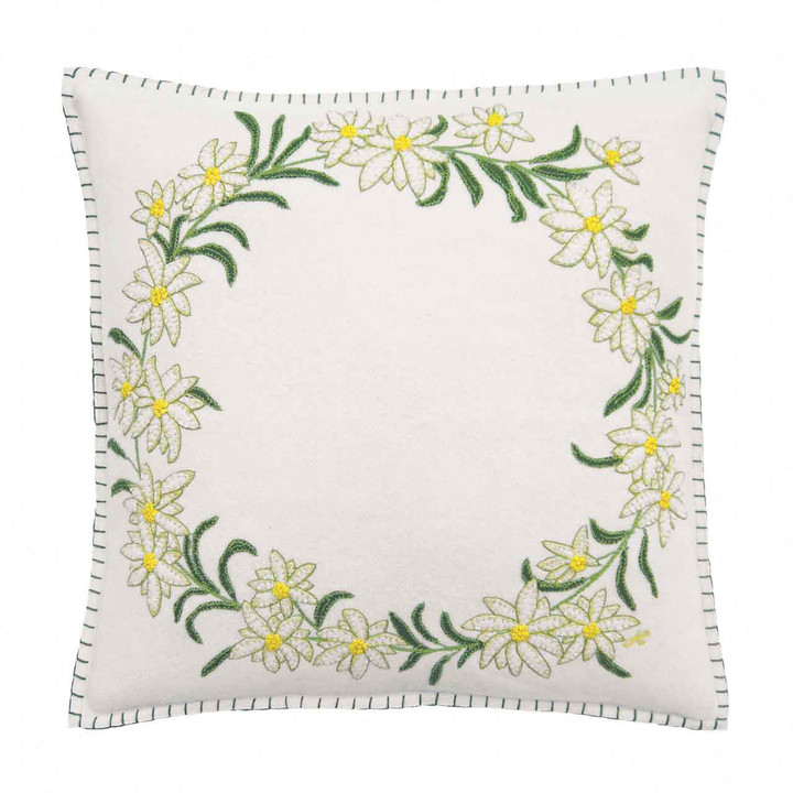 Edelweiss Wreath Cushion