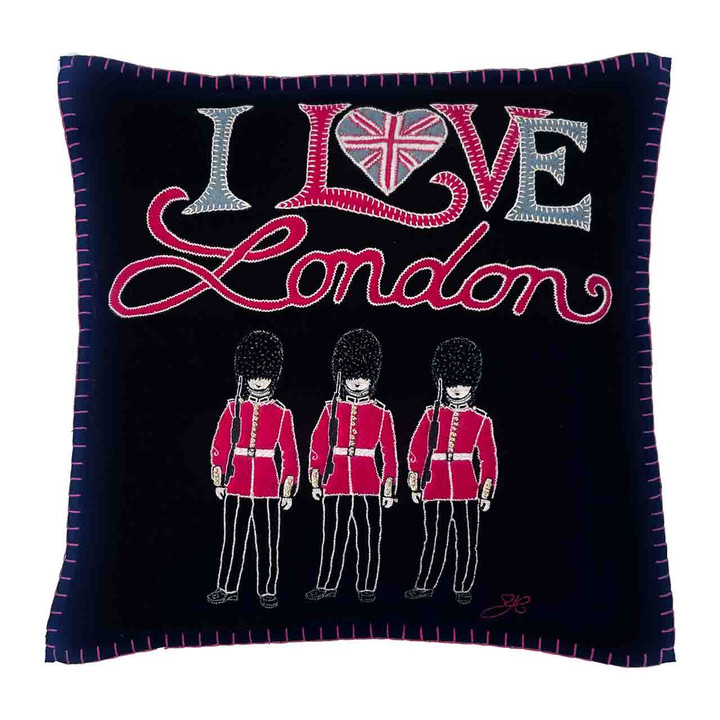 London Guards Cushion (Black)