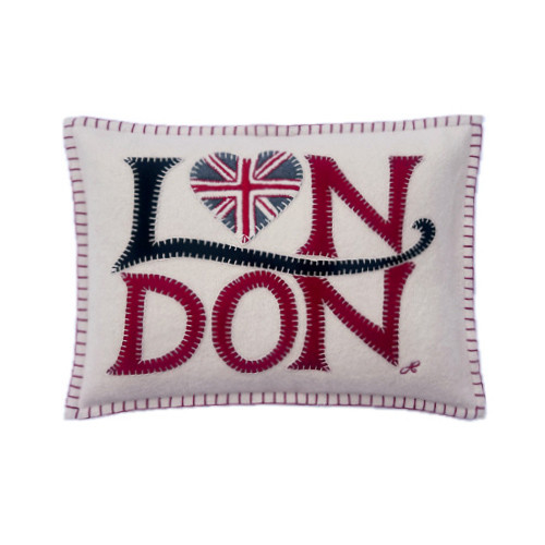 Small London Cushion (Cream)
