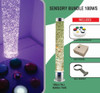 Sensory Bundle 180WS - 1.8m Bubble Tube with a Sofa Podium, Wireless Controller and Wall Bracket