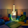 Mobile Sensory Bundle 150MC -Bubble Tube 150cm tall with Interactive Wireless Controller, Fibre Optic, Mobile Unit and Bracket