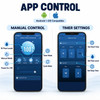 Variable Speed Control with WiFi Remote, Timer & Smart App-1200W
