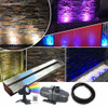 Marine Grade 1200mm Spillway - Cascade Wall Wash Effect DIY Kit