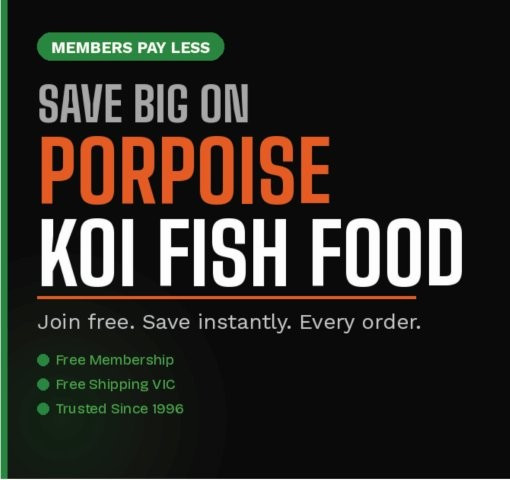 Members Always Pay Less on Porpoise Koi Fish Food | DIYMegaStore