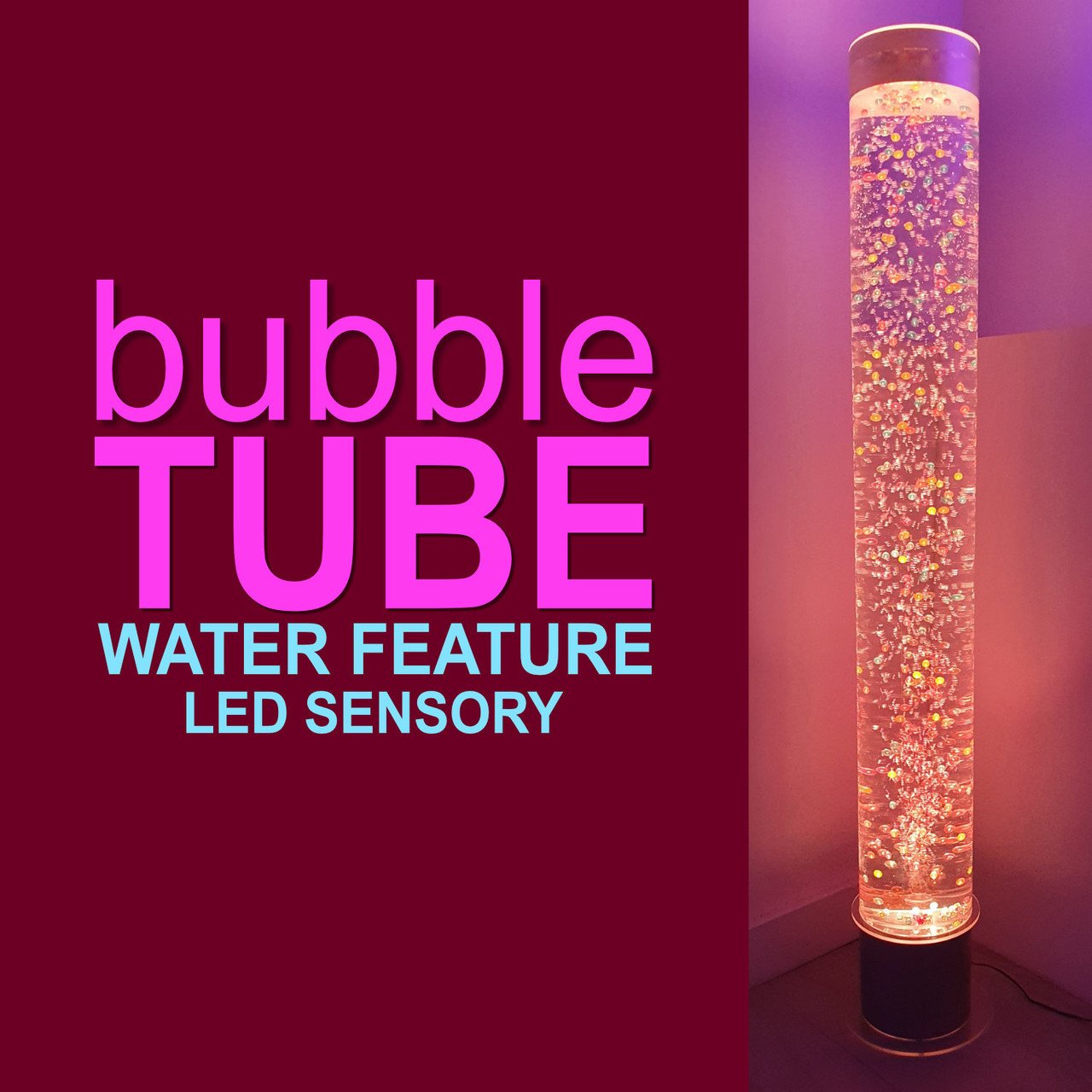 Bubble Tube Water Feature LED Sensory