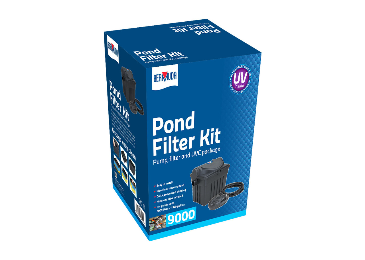 Gravity Filter/Pump Kit - 9000 UVC 