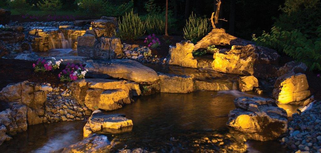 x Submersible LED Multi Colour Pond Light Kit with Remote