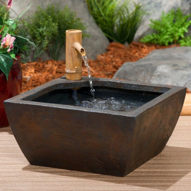 Aquatic Bamboo Patio Fountain