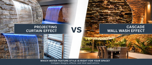 Projecting Curtain vs Wall Wash