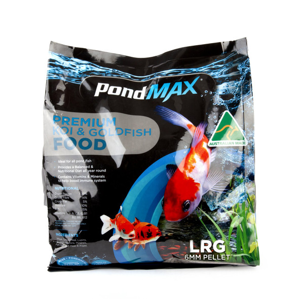 PondMAX Fish food pellets 6mm -10kg