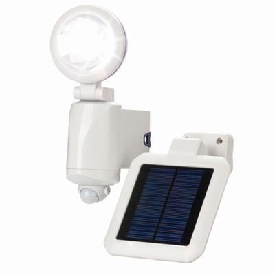 Solar Powered 3W LED Sensor Light