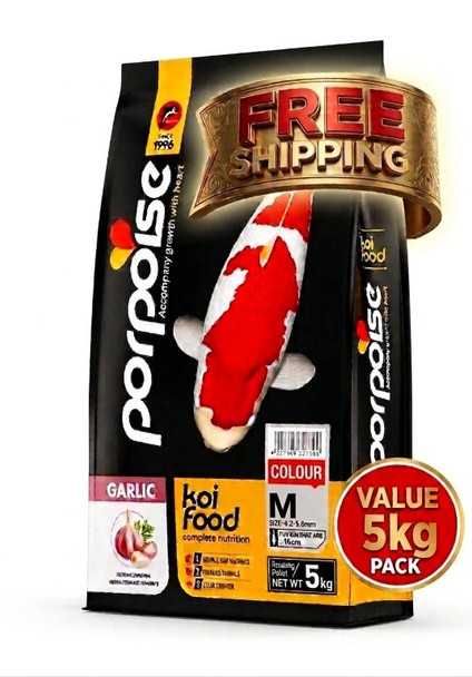 Porpoise Fish food pellets colour enhancer free shipping