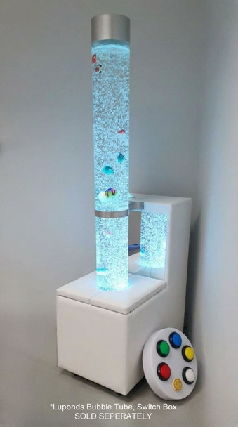 Mobile Sensory Bundle 150WM - 1.5m Bubble Tube with a Mobile Unit, Wireless Controller and Bracket