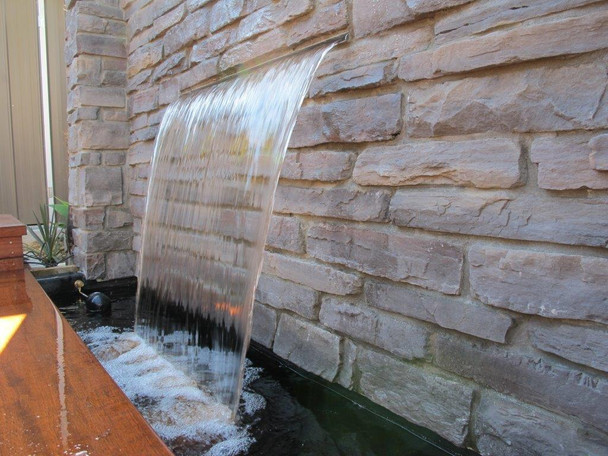 SAVER 600-Water Wall Feature Projecting Effect Kit-600mm Wide Spillway