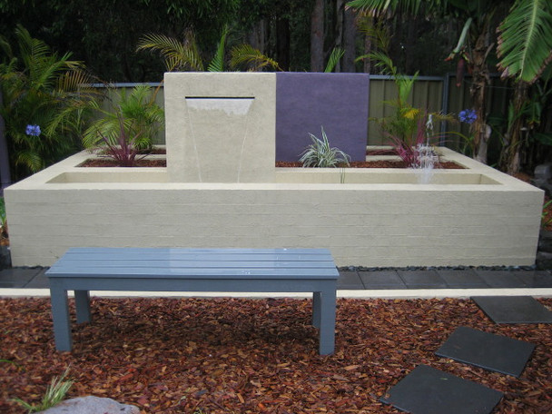 SAVER 600-Water Wall Feature Projecting Effect Kit-600mm Wide Spillway