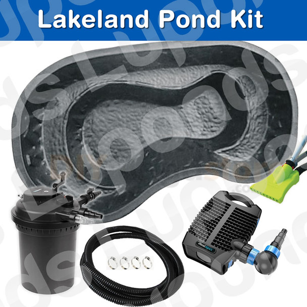 Our Lakeland DIY Fish Pond Kit is the ultimate Bundle to allow you to create your own Garden water pond oasis. All you need to do is decide where you want the pond to go and yes, a bit of digging to sit your pond. 