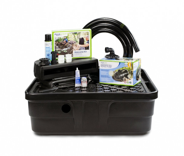 Backyard pond fountain kit 