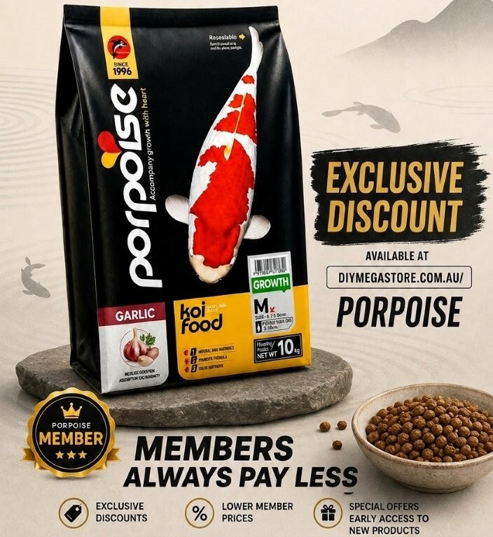 Porpoise Koi Fish Food 