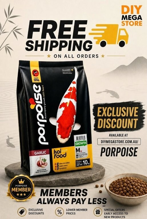 Porpoise Koi Fish Food 
