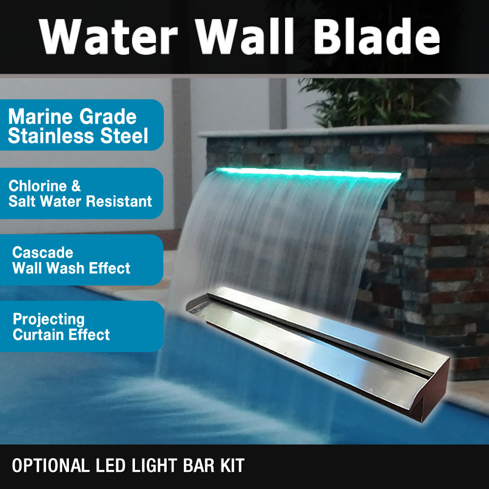 pool water blade spillway