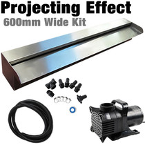 DIY Projecting Effect Water Wall Kit, 600mm Wide