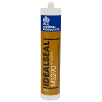 Idealseal MS290 is the ultimate all-round sealant and adhesive based on new MS Polymer Technology. Non-toxic, 100% V.O.C free, free of isocyanates and approved for use on self cleaning glass and will bond to dry or wet surfaces and will even cure underwater.