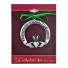 Celtic Claddagh Pewter Ornament