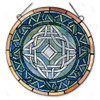 Irish Stained Glass Window Celtic Knot