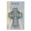 Pewter Celtic Crib Cross Ornament