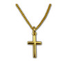 Plain Gold Cross Baby Necklace