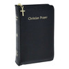 Christian Prayer Black Bonded Leather w/zipper