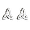 Sterling Silver Trinity Stud Earrings