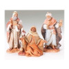 5" Scale Fontanini Three Kings Nativity Figures