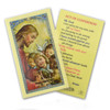 Act Of Contrition for Children Prayer Holy Card